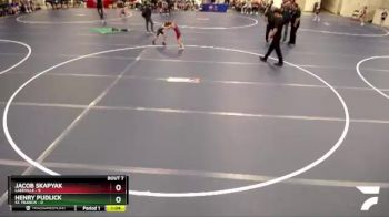55 lbs Round 3 (6 Team) - Henry Pudlick, St. Francis vs Jacob Skapyak, Lakeville