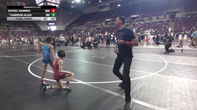 74 lbs Cons. Semis - Ezekiel Ramirez, Juggernaut WC vs Cameron Allen, Oconomowoc Wrestling Club