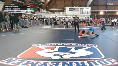 145 lbs Rr Rnd 1 - Braeden Valley, Yale Street Wrestling Club vs Thomas J Verrette, Edmond