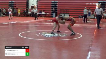 133 lbs 5th Place - Orion Anderson, Maryland vs Malcom Robinson, Rutgers