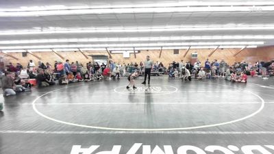 54 lbs Consi Of 8 #2 - Oakley Spiak, Columbia X Road vs Ephram Kazar, Danville