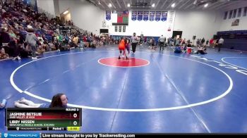 173-182 lbs Round 3 - Libby Nissen, Newcastle Middle School (Calves) vs Jasmine Betsuie, Sage Valley Jr High