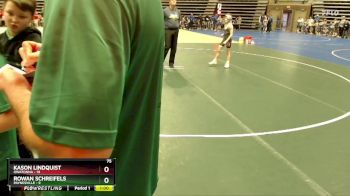 75 lbs Quarterfinals (8 Team) - Rowan Schreifels, Paynesville vs Kason Lindquist, Owatonna