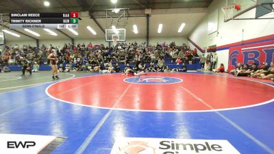 102 lbs Semifinal - Sinclair Reece, Broken Arrow Girls vs Trinity Rickner, Glenpool