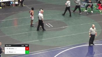87 lbs Quarterfinal - Kamdyn Borrero, Cathedral Prep vs Gabriel Ballard, Northampton