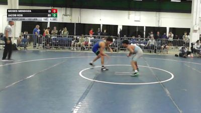 132 lbs Round Of 16 - Moses Mendoza, CA vs Jacob Kos, MN