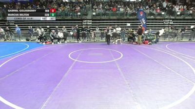 55 lbs Consi Of 16 #1 - Gabriel Goldsberry, Iron Horse vs Marcus Belton, Scorpions