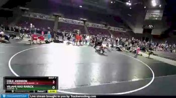 59 lbs Round 2 (10 Team) - Cole Johnson, Black Fox Wrestling Academy vs Viliami Nau Rarick, Team NV
