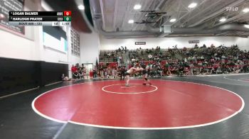 120 lbs 3rd Place Match - Logan Balmer, Arvada West vs Harleigh Prater, Central-GJ