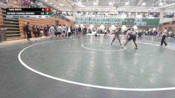 190 lbs Cons. Round 6 - Jayden Chavez Brown, Slam Academy vs Sam Pinto, Rancho Bernardo