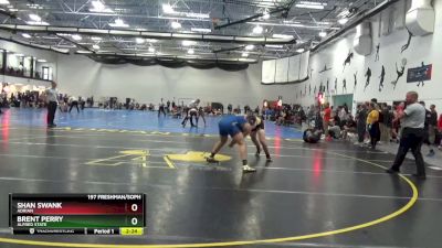 197 Freshman/Soph Round 1 - Shan Swank, Adrian vs Brent Perry, Alfred State