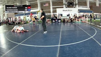 190 lbs Cons. Round 5 - Blaise Turner, Idaho vs Jackson Naven, Frontier High School Wrestling