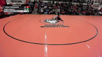 190 lbs Cons. Round 3 - Ethan Trowbridge, LIBERTYVILLE vs James Bansley, Chicago (ST. RITA)