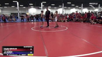 87 lbs Quarterfinals (8 Team) - Tyler Verceles, Maryland vs Jai Robins, Oklahoma Red