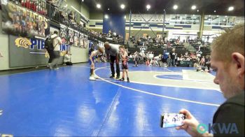 55 lbs 5th Place - Tre Hartfield 4, Standfast vs Grady Combs, Piedmont