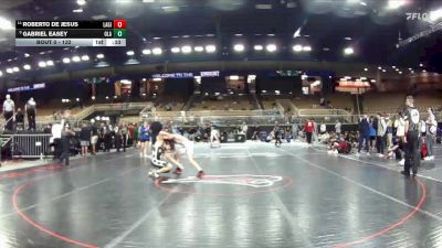 132 lbs 5th Place Match - Roberto De Jesus, Lake Gibson vs Gabriel Easey, Ola