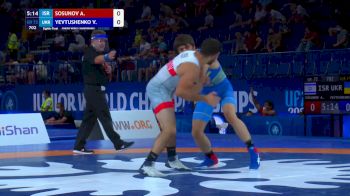 72 kg Round Of 16 - Ariell Sosunov, Isr vs Vladyslav Yevtushenko, UKR