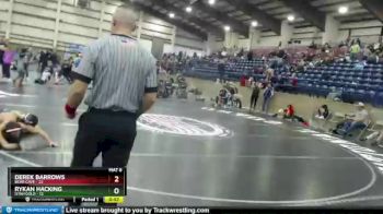 119 lbs Round 3 (4 Team) - Rykan Hacking, Utah Gold vs Derek Barrows, Bear Cave