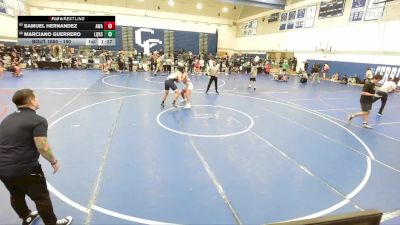 190 lbs Quarterfinal - Samuel Hernandez, Aces Wrestling Academy vs Marciano Guerrero, La Quinta High School