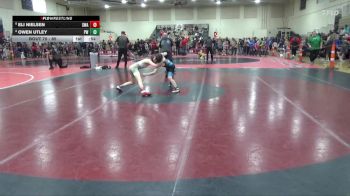 85 lbs Cons. Round 3 - Eli Nielsen, Summit Wrestling Academy vs Owen Utley, Pinnacle Wrestling