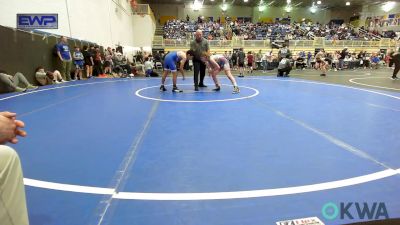 100 lbs Consi Of 8 #1 - Jagger Leavitt, Ponca City Wildcat Wrestling vs Aiden Peck, Wolfpak Wrestling