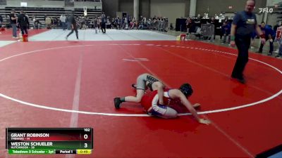 102 lbs Semis & 1st Wrestleback (8 Team) - Grant Robinson, TMBWWG vs Weston Schueler, Hutchinson