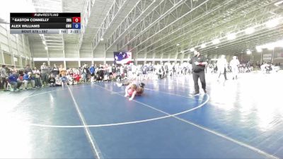 157 lbs Champ. Round 1 - Easton Connelly, Sanderson Wrestling Academy vs Alex Williams, Champions Wrestling Club