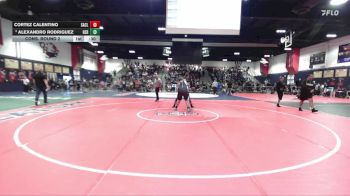 285 lbs Cons. Round 2 - Cortez Calentino, San Clemente vs Alexandro Rodriguez, Heritage