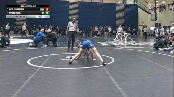 107 lbs 3rd Place - Ace Chittum, Cleveland vs Evan Cies, Malvern Prep