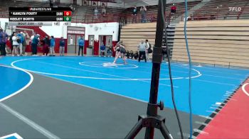 125 lbs 3rd Place Match - Kahlyn Fouty, Whiteland vs Keeley Borys, Boone Grove