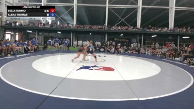 110 lbs Bella Manno, Arizona Black vs Alexa Thomas, Wisconsin