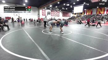 215 lbs Champ. Round 1 - Phillip Battle, Paramount vs Jorge Castro, Temescal Canyon