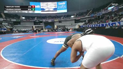 6A 215 lbs Semifinal - Braylon Young, Athens vs Jourdan Godwin, Mcadory