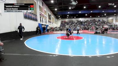 120 Girls Champ. Round 1 - Matisse Pickett, La Jolla vs Chloe Pearce, Rancho Bernardo