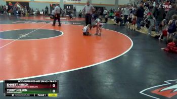 Cons. Round 1 - Teddy Nelson, Lisbon Mat Pack vs Emmett Hirsch, Western Dubuque Little Bobcats