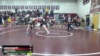 235 lbs 5th Place Match - Lainee Waggener, Center Point-Urbana vs Haiden Wolfe, Solon