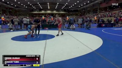 175 lbs Champ. Round 1 - Merrik Murray, MO vs Konnor Tubin, WI