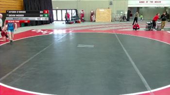 157 lbs Cons. Round 4 - Devin Weber, Grand View vs Ayden O`Brien, Grand View