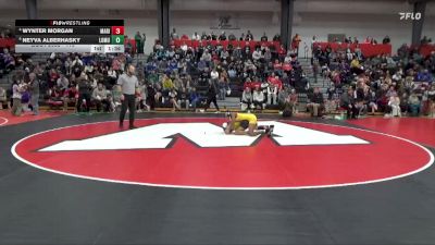 110 lbs Quarterfinal - Neyva Alberhasky, Louisa-Muscatine vs Wynter Morgan, Marion