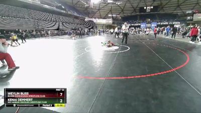 77 lbs Cons. Round 2 - Charlie Hernandez, Federal Way Spartans Wrestling vs Noah Schimke, NWWC