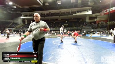 215 lbs Quarterfinal - Gage Fernandez, Inderkum vs Elias Corona, Oakdale