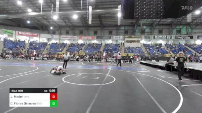 105 lbs Consi Of 16 #2 - Jeremiah Meder, Ortega Middle School vs Carlos Flores Delacruz, Greeley United
