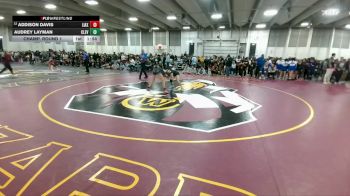 100 lbs Champ. Round 1 - Audrey Layman, Cleveland vs Addison Davis, Little Axe