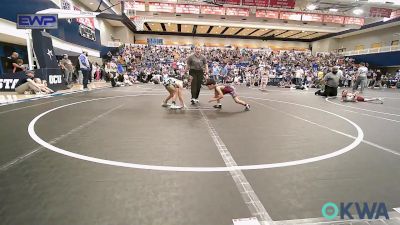 64 lbs Rr Rnd 4 - Mateo Sierra, OKC Saints Wrestling vs Cam Camarillo, Standfast OKC