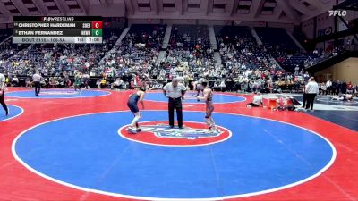 106-5A Quarterfinal - Ethan Fernandez, Newnan vs Christopher Hardeman, South Effingham