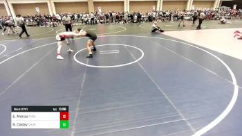 157 lbs Round Of 16 - Evan Manzo, Engage vs Steve Caday, Church Boyz