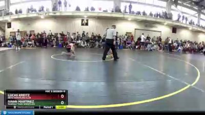 78 lbs Cons. Round 4 - Julian Navarrete, Indiana vs Greyson Reed, Midwest Xtreme Wrestling