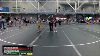 56 lbs Round 4 - Griffin Rodriguez, Junior Terps vs Kayson Shannon, Unattached