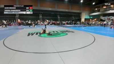 140 lbs Champ. Round 1 - Kseniia Samsonova, Skyline vs Alice Graham, Spanish Springs