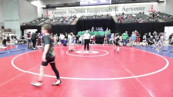 77 lbs Round Of 16 - Asher Wallin, Georgia vs Joseph Merry, Lumpkin County Wresting